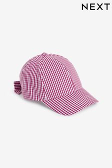 Red Gingham Cap (3-16yrs) (N13284) | €10 - €14