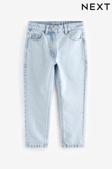 Lightwash Mom Jeans (3-16yrs) (N13362) | 95 SAR - 125 SAR
