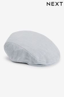 Grey Baby Flat Cap (0mths-2yrs) (N13372) | $12