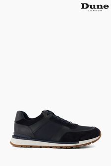 Dune London Titles Mixed Material Black Trainers