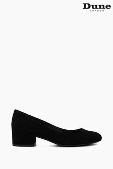 Negro - Zapatos de salón cómodos de tacón bajo Bracket de Dune London (N13536) | 120 €
