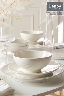 Denby White Porcelain Arc Set of 4 Cereal Bowls (N13792) | €77