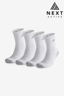 Белый - Набор из 4 пар носков Performance Sport (N13855) | 10 070 тг