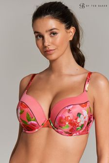B by Ted Baker Pink Floral Triple Boost Bra