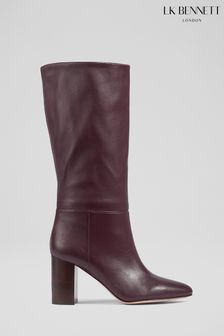 Lk bennett knee high boots clearance