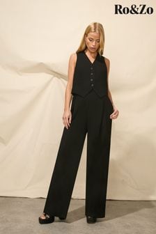 Ro&Zo Pleat Detail Trousers (N14270) | $199