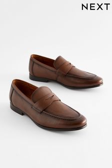 Brown Saddle Loafers (N14682) | 70 €