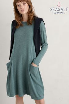 Seasalt Blue Heartfelt Knitted Dress (N14705) | 247 zł