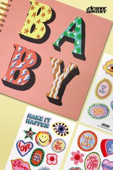 Eleanor Bowmer Coral Baby Record Book And 3 Sheets Of Vinyl Stickers (N14987) | €37