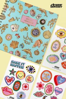 Eleanor Bowmer Blue Scrapbook with 3 sheets of Vinyl Stickers (N14990) | €35