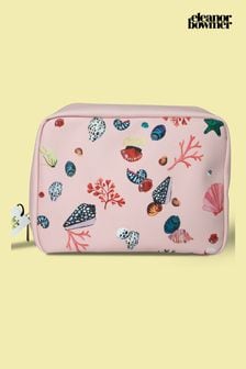 Eleanor Bowmer Pink PU Shell Print Wash Bag (N14995) | €40