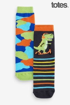 Totes Totes Toasties Kinder Original Hausschuhsocken (2er-Pack) (N15218) | 16 €