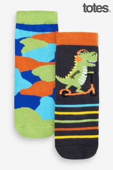 Totes Black Toasties Childrens Original 2 Pack Socks (N15219) | €11