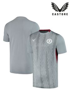 Серый топ для персонала Castore Aston Villa (N15307) | €66