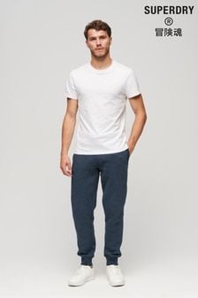 Blu - Superdry Essential - Pantaloni da jogging con logo (N15530) | €82
