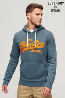 Superdry Soda Pop Klassisches Kapuzensweatshirt mit Vintage-Logo (N15549) | 92 €