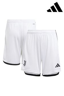 adidas White Juventus Away Shorts 2023-24 Kids (N15935) | 139 QAR