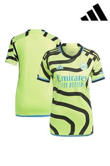 adidas Yellow Arsenal Away Shirt 2023-24 Womens (N15950) | SGD 155