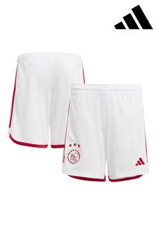 adidas White Ajax Home Shorts 2023-24 (N15971) | 58 €