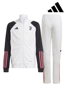 adidas White Juventus Training Tracksuit Kids (N15980) | kr974