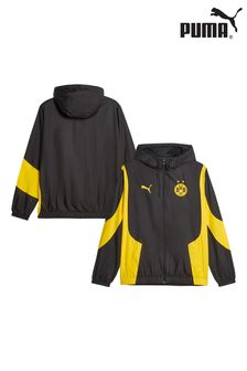Puma Black Borussia Dortmund Prematch Woven Anthem Jacket (N16009) | €120
