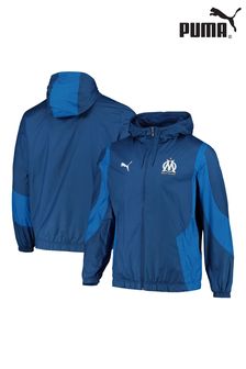 Albastru închis - Jachetă Puma Olympique De Marseille Pre Match (N16060) | 507 LEI