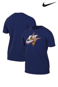 Nike Blue Barcelona Futura T-Shirt (N16096) | $52