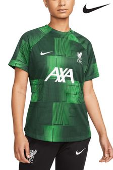 Zielony - Nike Liverpool Academy Pro przedmeczowy top damski (N16215) | 380 zł