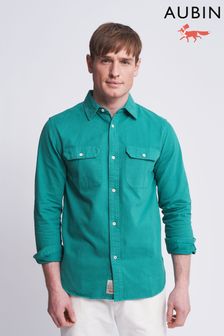 Aubin Normanby Cotton Twill Shirt (N16235) | AED494
