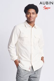 Кремовый - Рубашка из хлопковой саржи Aubin Normanby (N16236) | €118