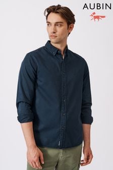 Aubin Hessle Garment Dyed Cotton Shirt (N16240) | $153