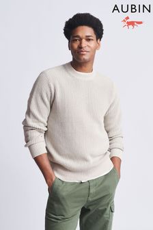 Aubin Martin Ribbed Crew Jumper (N16247) | kr1,155