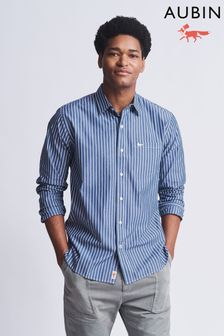 藍色和白色 - Aubin Gladstone府綢襯衫 (N16302) | NT$3,690
