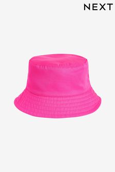 Bright Pink Bucket Hat (1-16yrs) (N16419) | €9 - €15