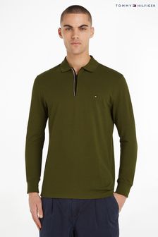 Tommy hilfiger dark green polo on sale