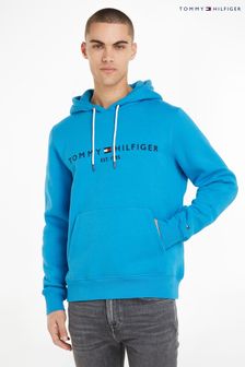 Синяя толстовка с логотипом Tommy Hilfiger (N16468) | €72