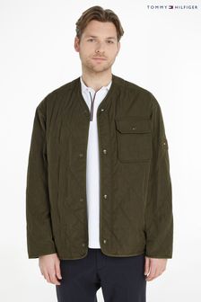 Tommy Hilfiger Green Packable Recycled Linear Jacket (N16469) | €132