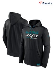 Fanatics San Jose Sharks Authentic Pro Poly Fleece Pull Over Black Hoodie (N16600) | $120