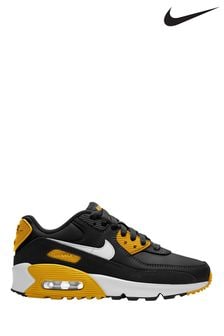 Nike Black/Red Air Max 90 LTR Youth Trainers (N16698) | €158
