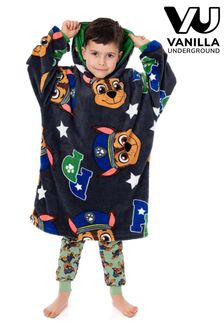 Vanilla Underground - Paw Patrol - Chase - Felpa con cappuccio e Stampa coperta per bambini (N16755) | €33