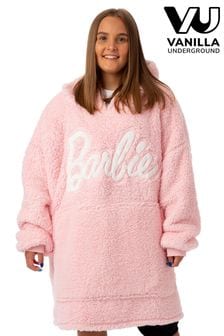 Vanilla Underground Pink Barbie Ladies Blanket Hoodie (N16765) | 267 QAR