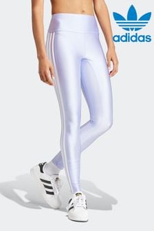 Adidas Originals Violet Leggings mit 3 Streifen, Violett (N16978) | 44 €