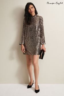 Phase Eight Metallics Jemima Mini-Kleid mit Pailletten, Gold (N16990) | 106 €