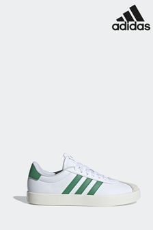 adidas White/Green VL Court 3.0 Trainers (N17043) | 383 SAR