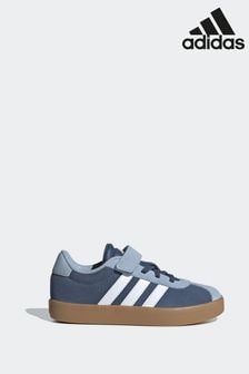 adidas Navy/White Kids Sportswear VL Court 3.0 Trainers (N17126) | 163 QAR