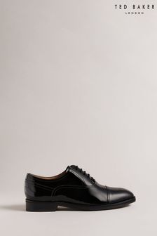 Ted Baker Carlenp Patent Leather Oxford Black Shoes (N17149) | $166