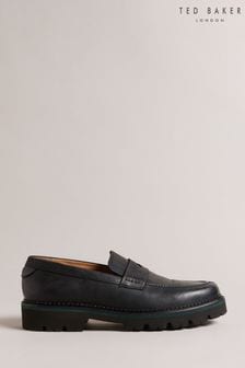 Ted baker black loafers deals