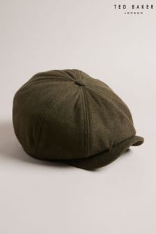 Ted Baker Green Jimmyy Woollen Baker Boy Hat (N17246) | LEI 269