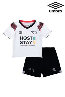 Umbro White Infants Derby County Home Kit 2023-24 (N17267) | €58