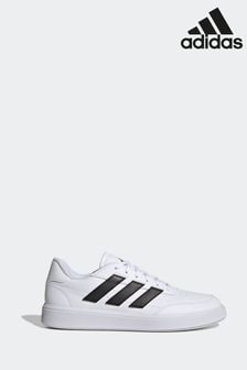 أسود أبيض - حذاء رياضي Courtblock من Adidas (N17454) | 247 ر.ق